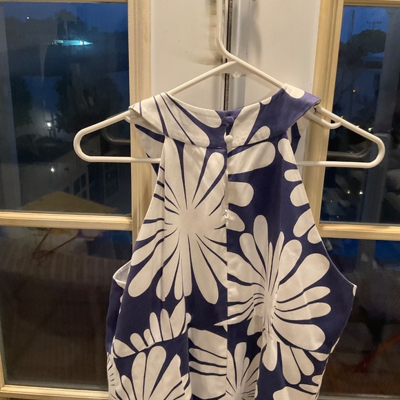 INC International Concepts Beaded Blue & White Dress PRICE DROP - Picture 7 of 8